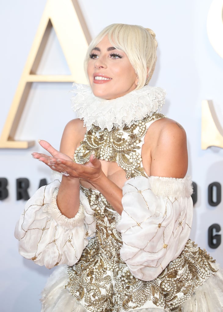 Lady Gaga Alexander Mcqueen Dress A Star Is Born Premiere Popsugar Fashion Photo 16