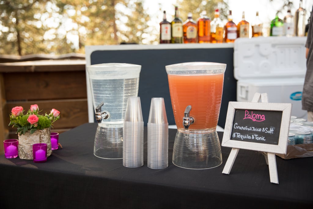 Colorful Lake Tahoe Wedding