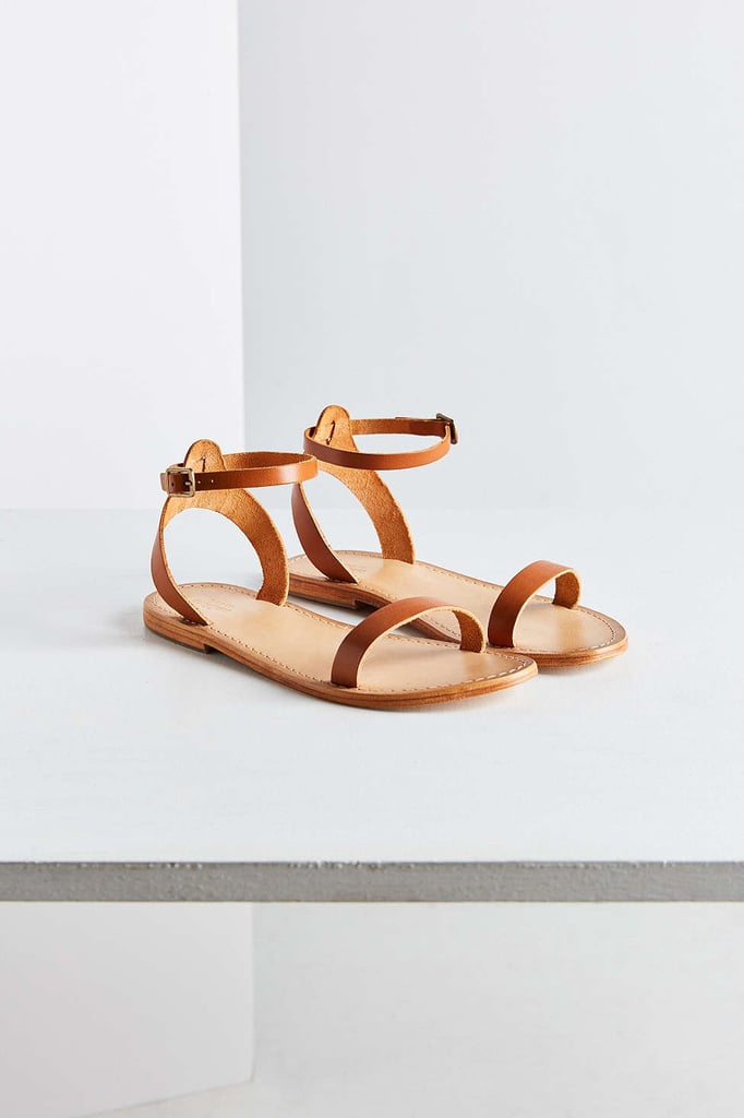 Hazel Leather Thin Strap Sandal ($39) | Should I Wear Flip-Flops ...