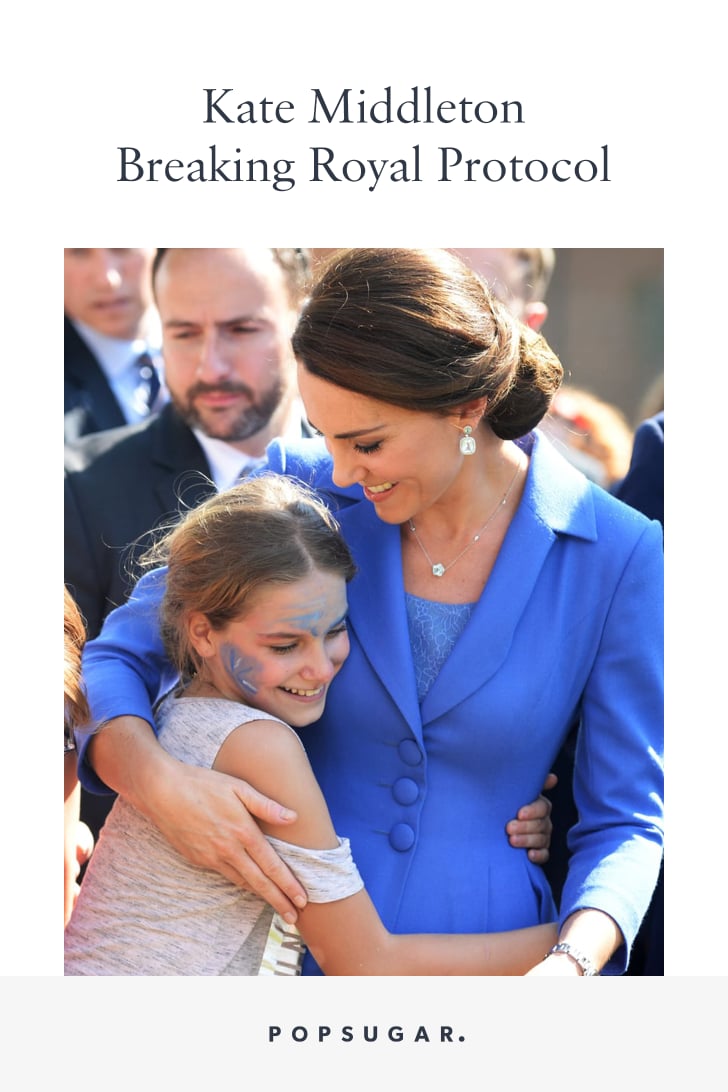 Kate Middleton Breaking Royal Protocol