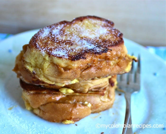 When you've got a hankering for a sweet breakfast dish, dulce de leche french toast will surely hit the spot.
