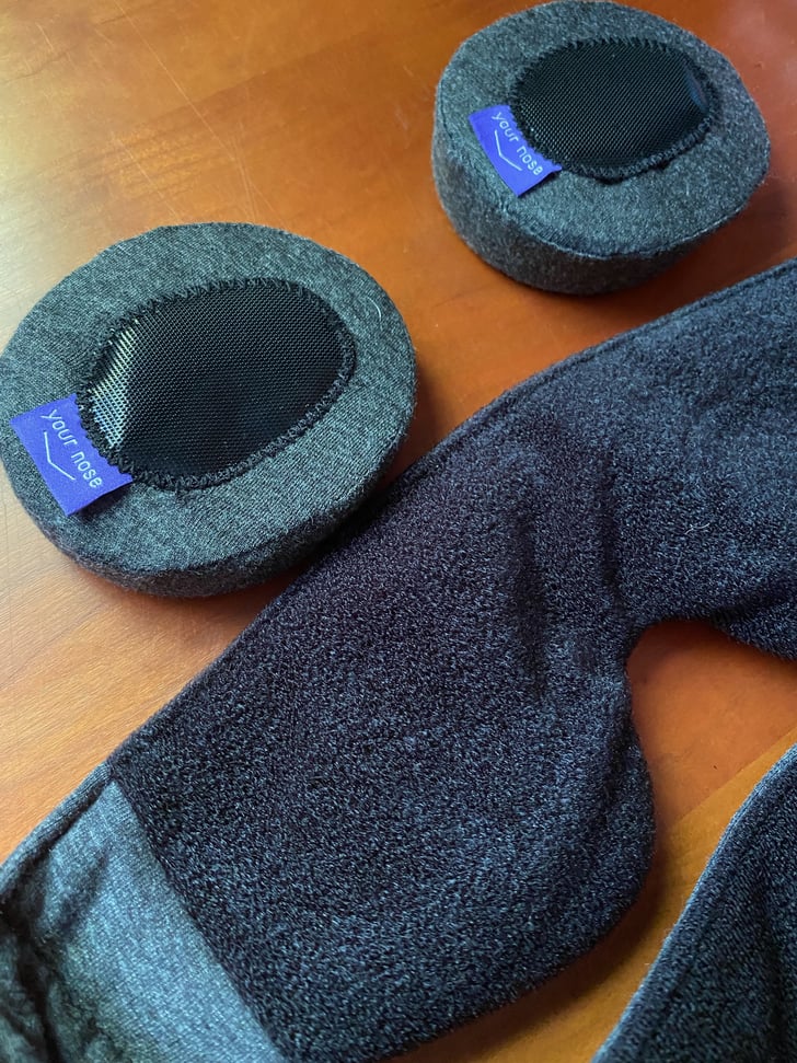 Manta Weighted Mask Removable Eye Cups Manta Weighted Sleep Mask