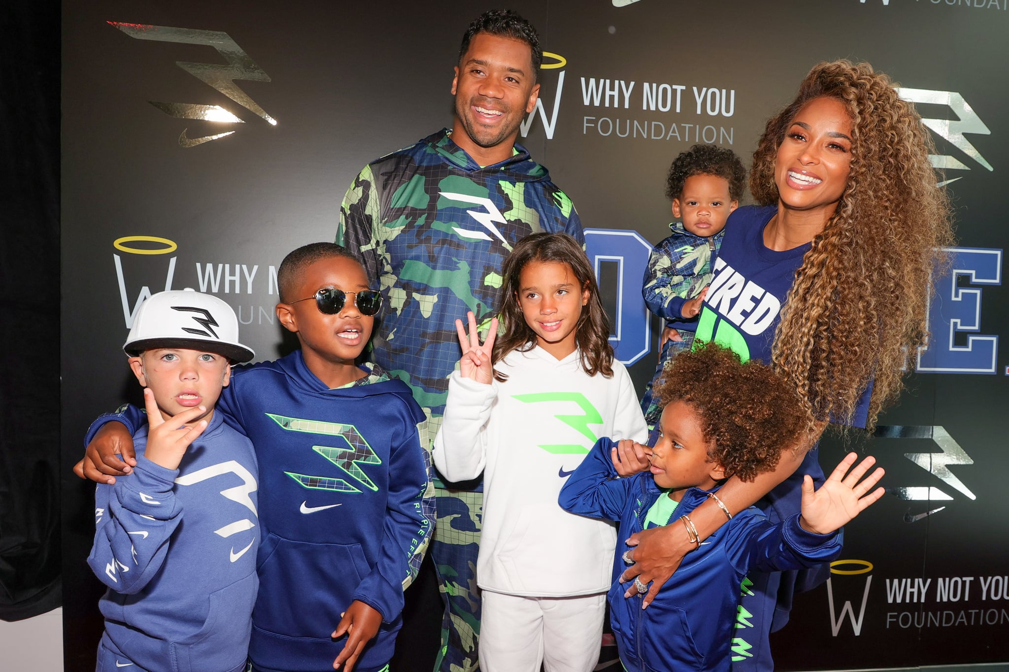 Ciara and Russell Wilson's Kids Make Adorable Runway Debut