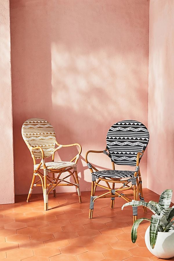 Amalfi Striped Bistro Chairs