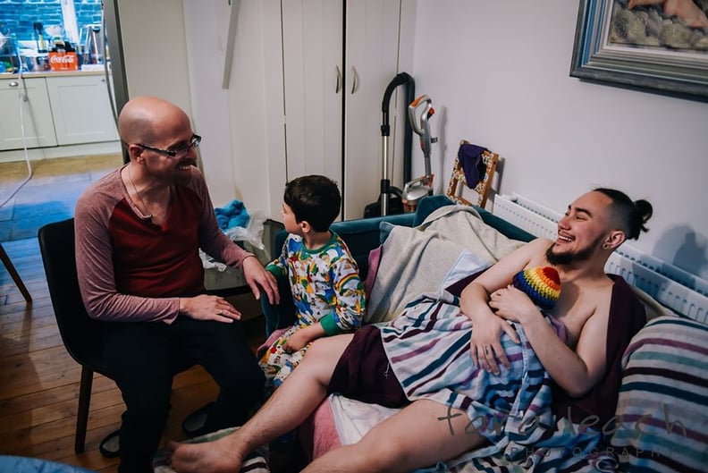Trans Man Shares Empowering Birth Photo Series | POPSUGAR Family