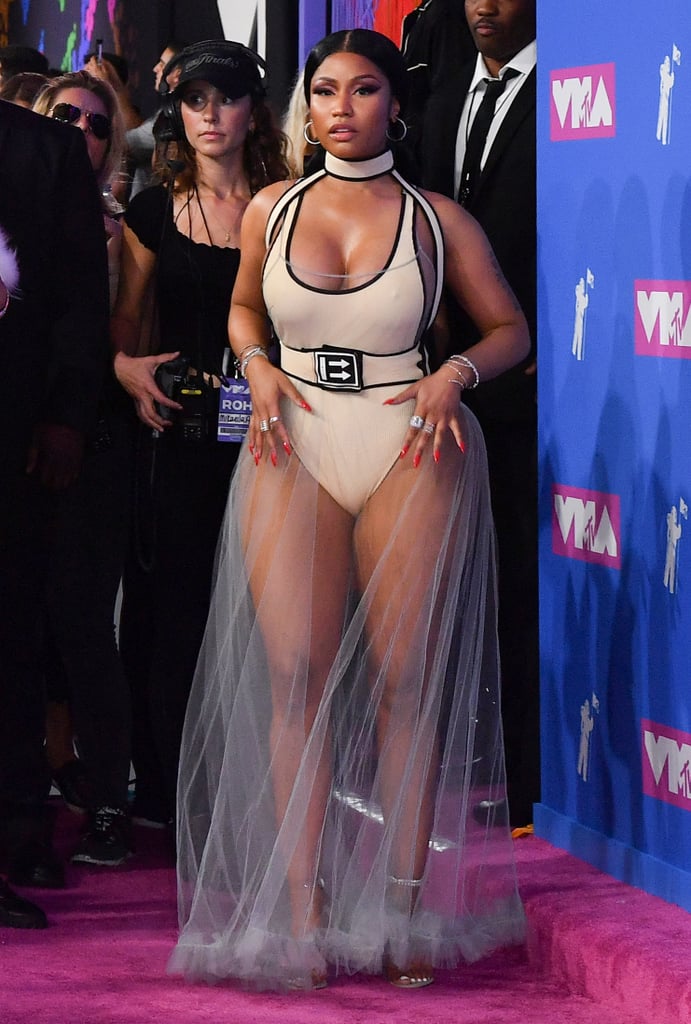 Nicki Minaj Outfit Vmas 2018 Popsugar Fashion Photo 6 