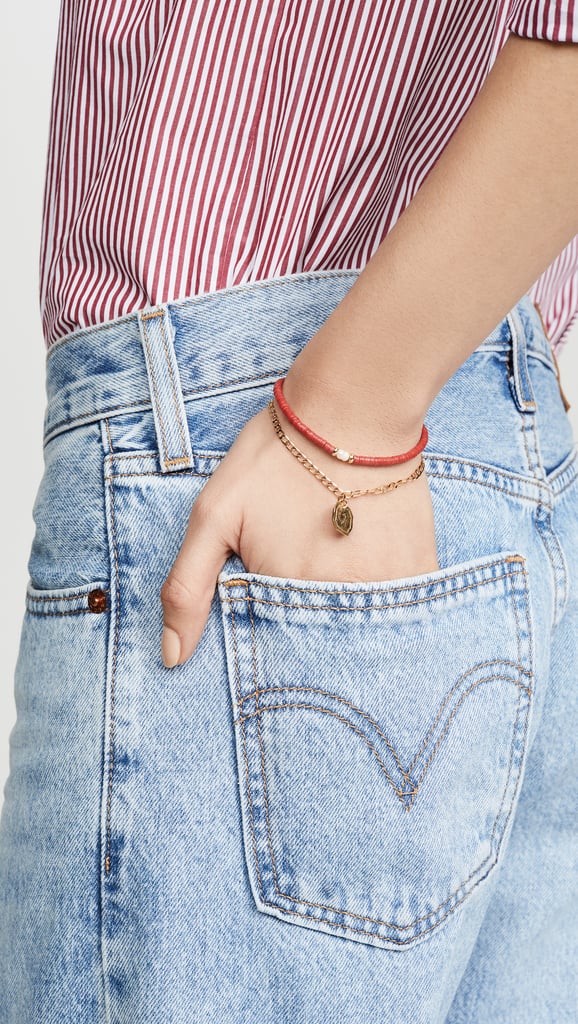 Maison Monik Red Freshwater Pearl Bracelet