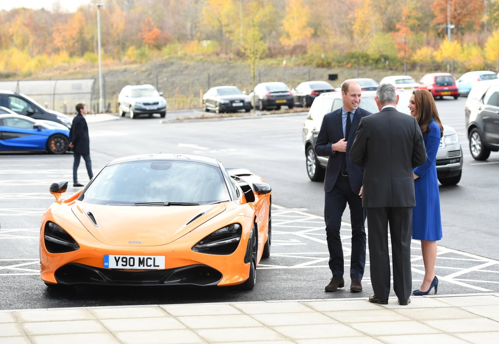 Prince William and Kate Middleton in South Yorkshire 2018