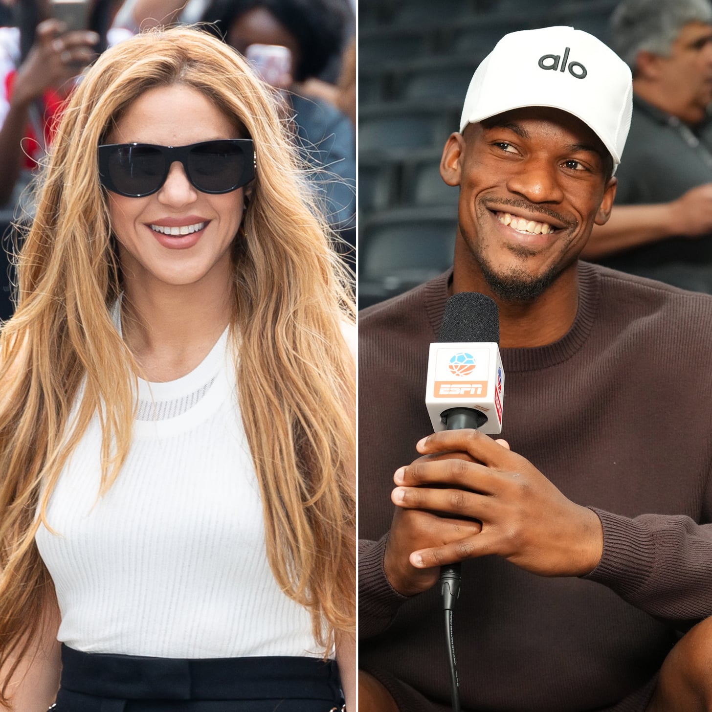 Shakira and Jimmy Butler