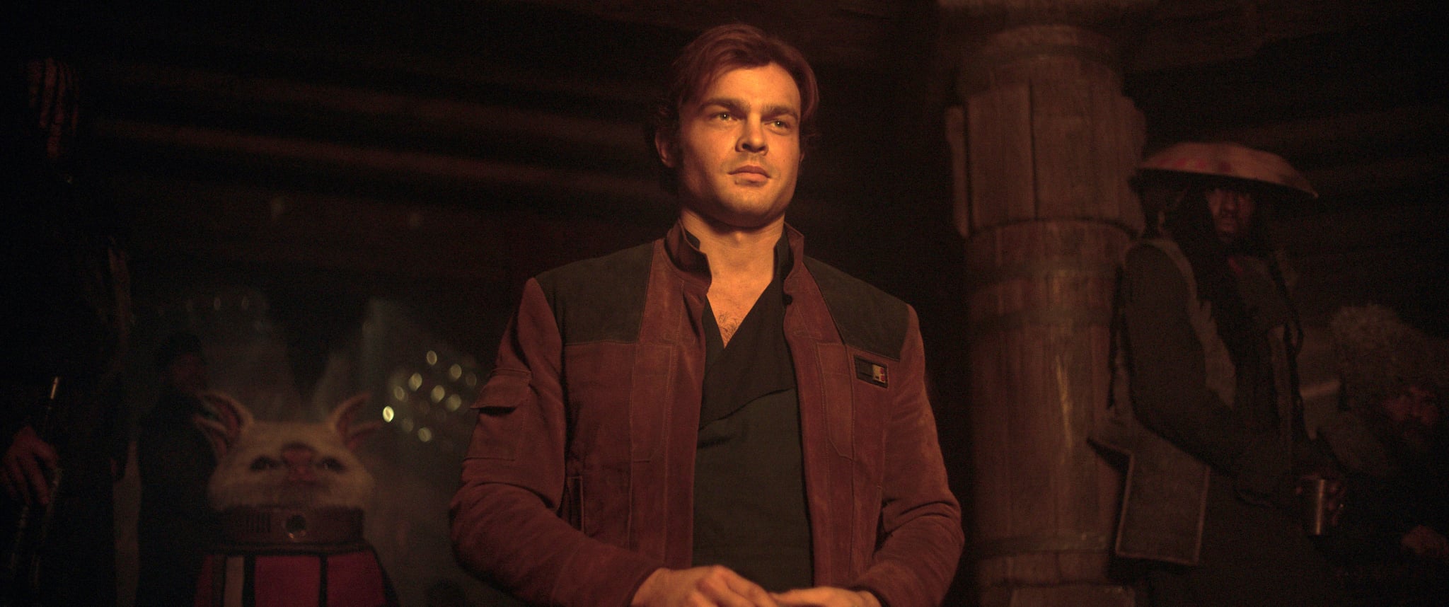 SOLO: A STAR WARS STORY,  Alden Ehrenreich as Han Solo, 2018.  Lucasfilm/  Walt Disney Studios Motion Pictures /Courtesy Everett Collection