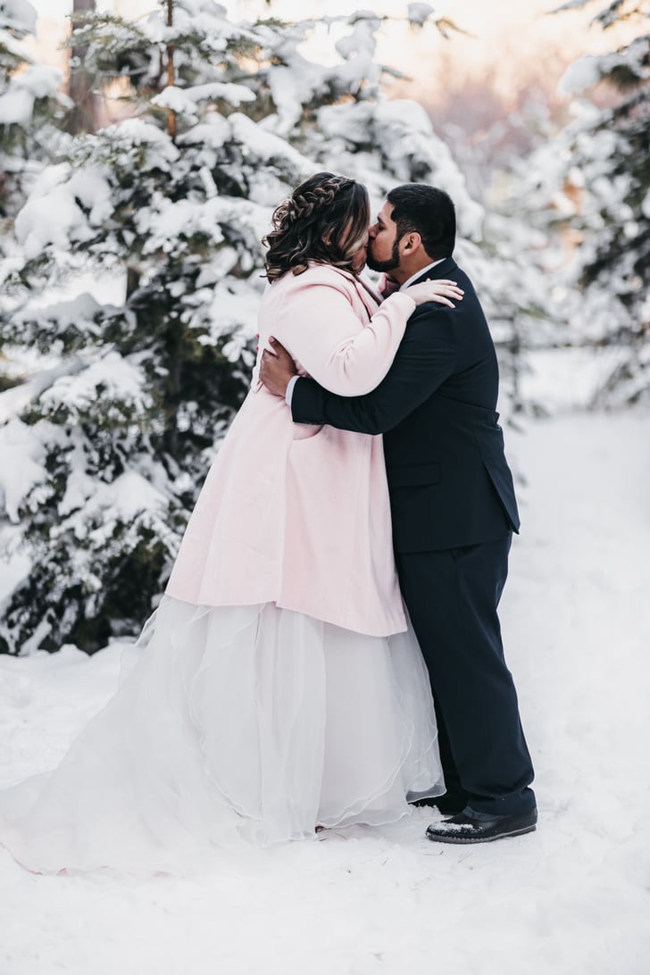 Outdoor Winter Wedding Inspiration POPSUGAR Love UK Photo 65
