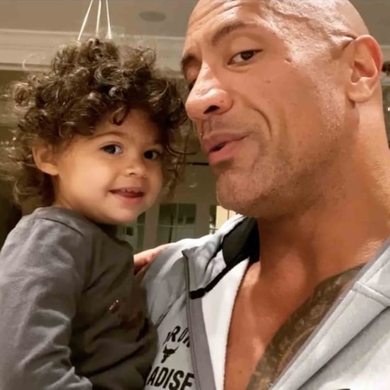 Dwayne Johnson Does Self-Affirmations With Daughter | Video