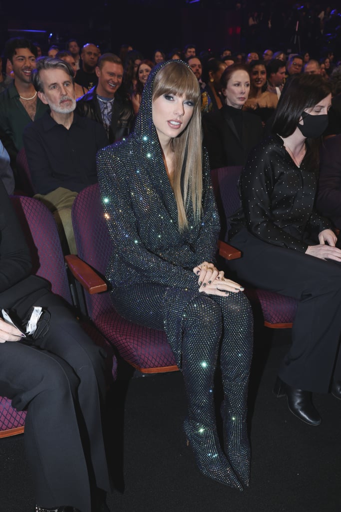 Taylor Swift's Hooded Catsuit at iHeartRadio Music Awards