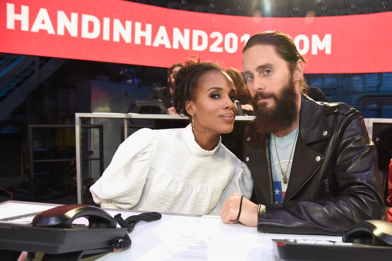 Kerry Washington and Jared Leto