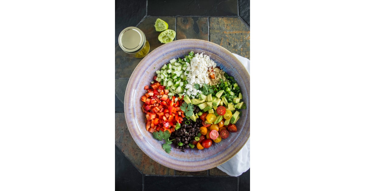 Black Bean and Quinoa Bowl Quinoa Bowl Recipes POPSUGAR Fitness Photo 6