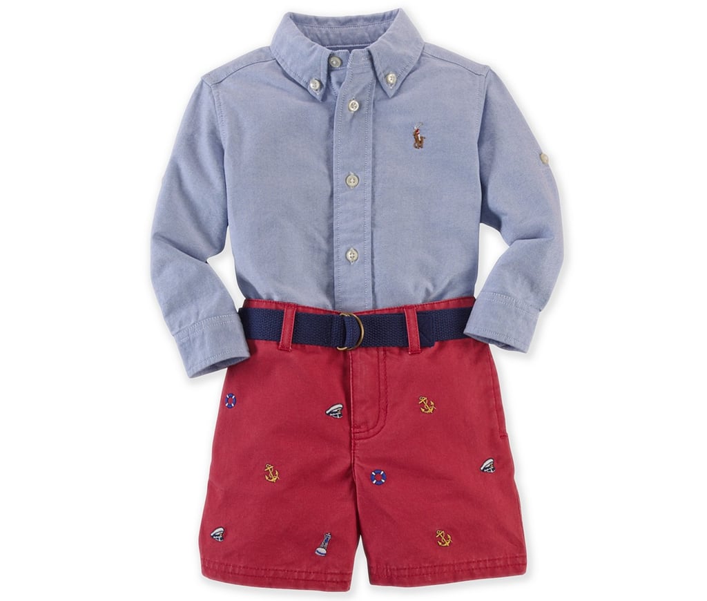 Ralph Lauren Oxford Shirt & Chino Shorts Set ($33, originally $65)
