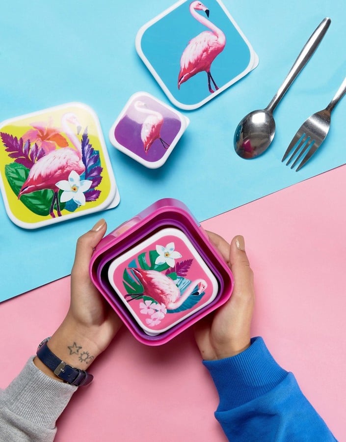 Flamingo Snack Boxes