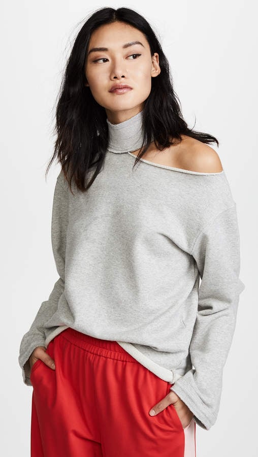 Rta langley new arrivals cutout shoulder sweater