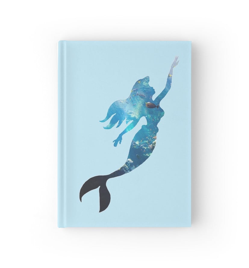 Mermaid Hardcover Journal ($21)