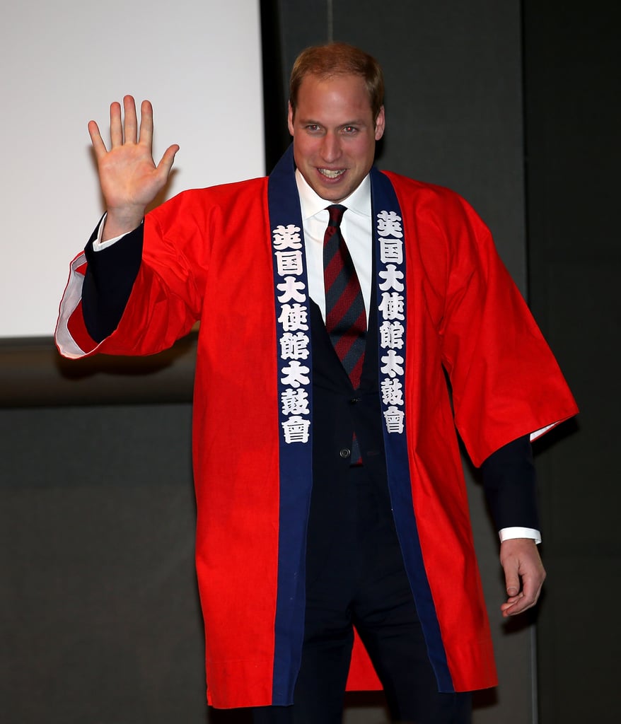 On Friday, Prince William remained in high spirits during his official visit to Tokyo.