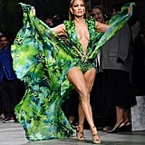 jlo walking versace