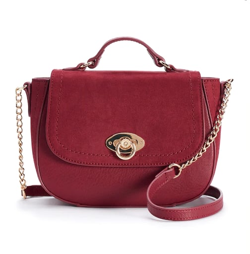 Perle Solid Crossbody Bag