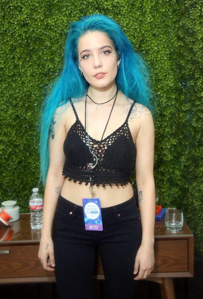 Halsey's Blue Hair Color in 2015