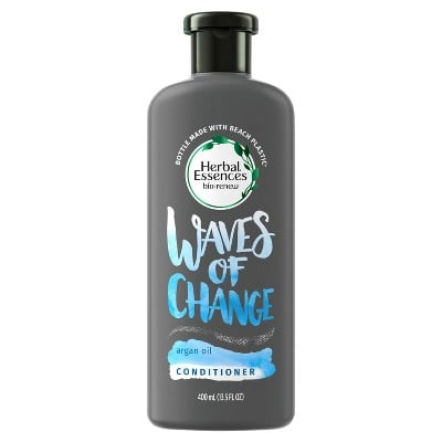 Herbal Essences Argan Oil Conditioner in the Beach Plastic Bottle