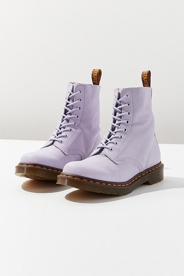 Pardon Kanon Oswald Dr. Martens Pascal Virginia 8-Eye Purple Combat Boot | We're Falling Head  Over Heels For These Boots From Urban Outfitters | POPSUGAR Fashion Photo 3
