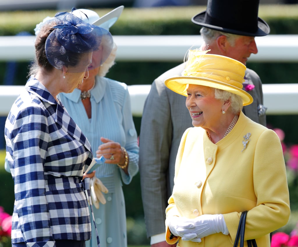 Princess Anne and Queen Elizabeth II, 2017