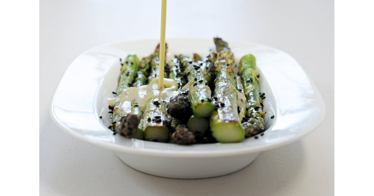 Grilled Wasabi Asparagus Healthy Spring Vegetable Recipes POPSUGAR