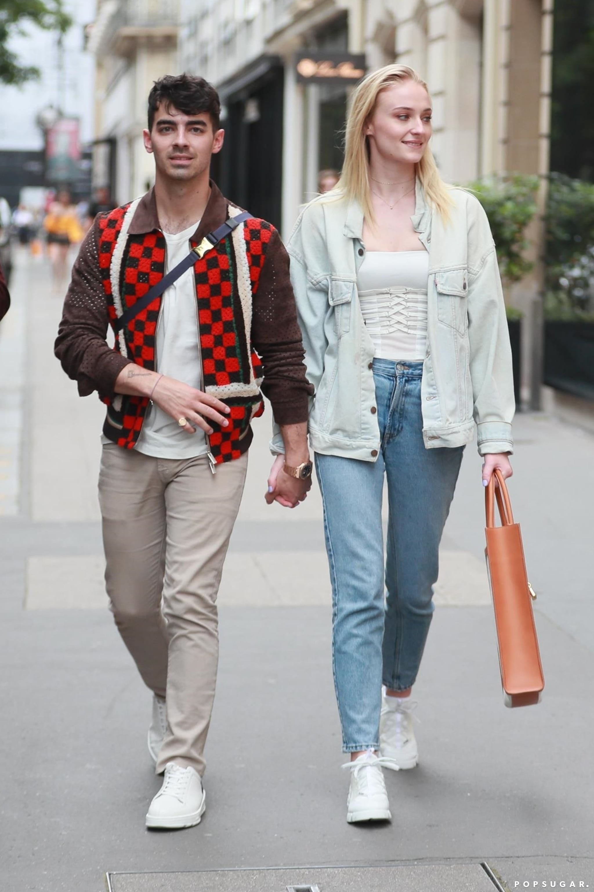 Celebrity Entertainment Ooh La La Joe Jonas And Sophie Turner Flaunt Their Love In Paris Ahead Of Second Wedding Popsugar Celebrity Photo 21
