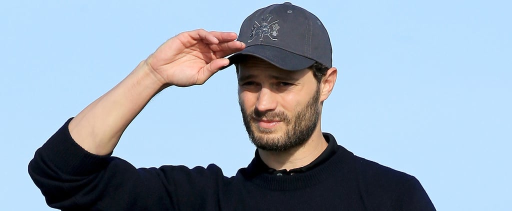 Jamie Dornan and Damian Lewis Playing Golf