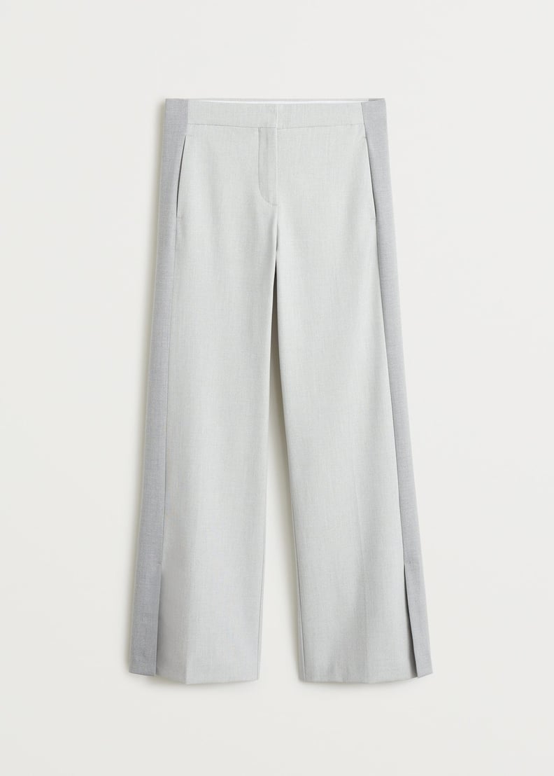 Mango Slit Hem Pants