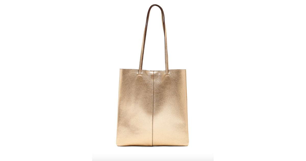 Banana republic 2025 leather tote