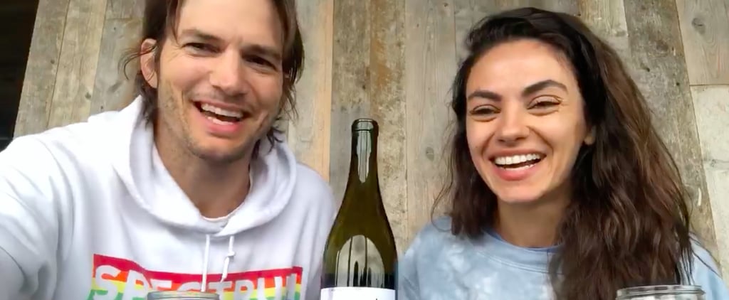 Ashton Kutcher and Mila Kunis Release Quarantine Wine