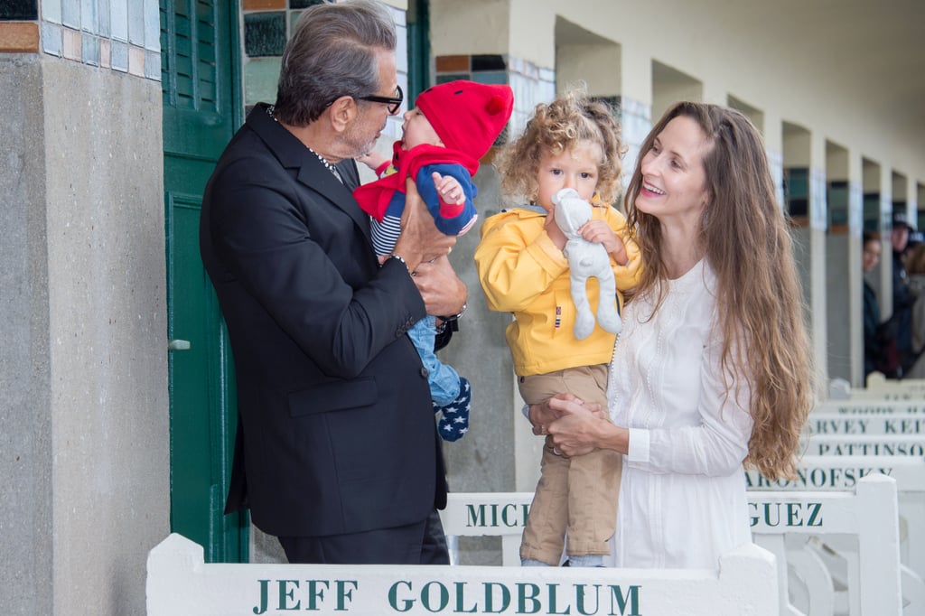 Jeff Goldblum and Kids at Deauville American Film Festival