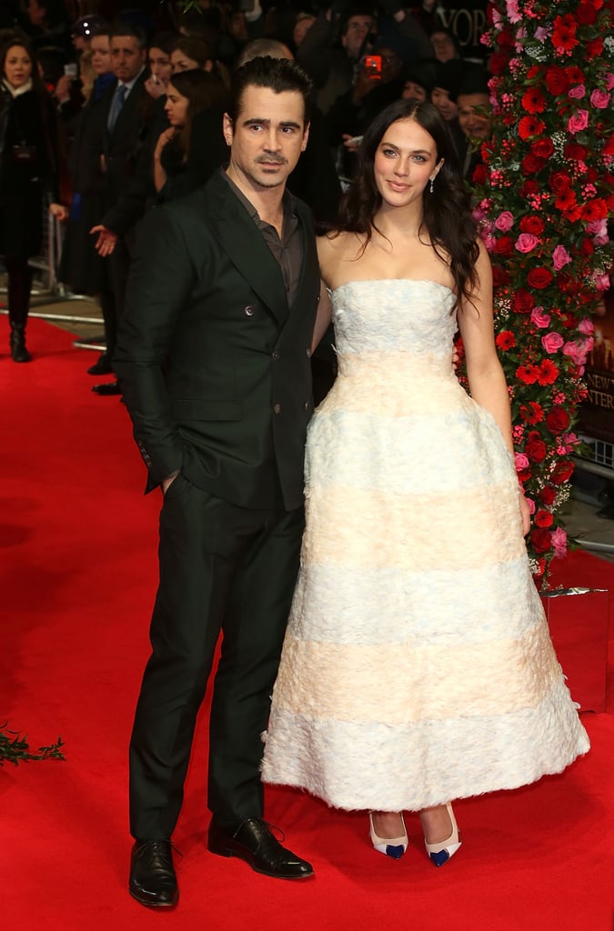 Colin Farrrell and Jessica Brown Findlay