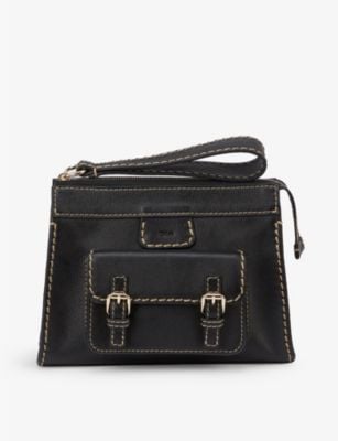 Chloe Edith Small Buffalo Leather Satchel Crossbody Bag