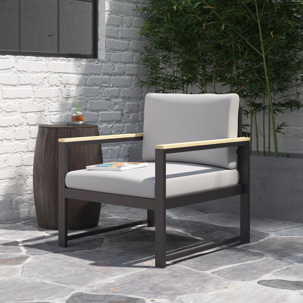 Best Outdoor Chair: Steelside Baldwyn Patio Chair with Cushions
