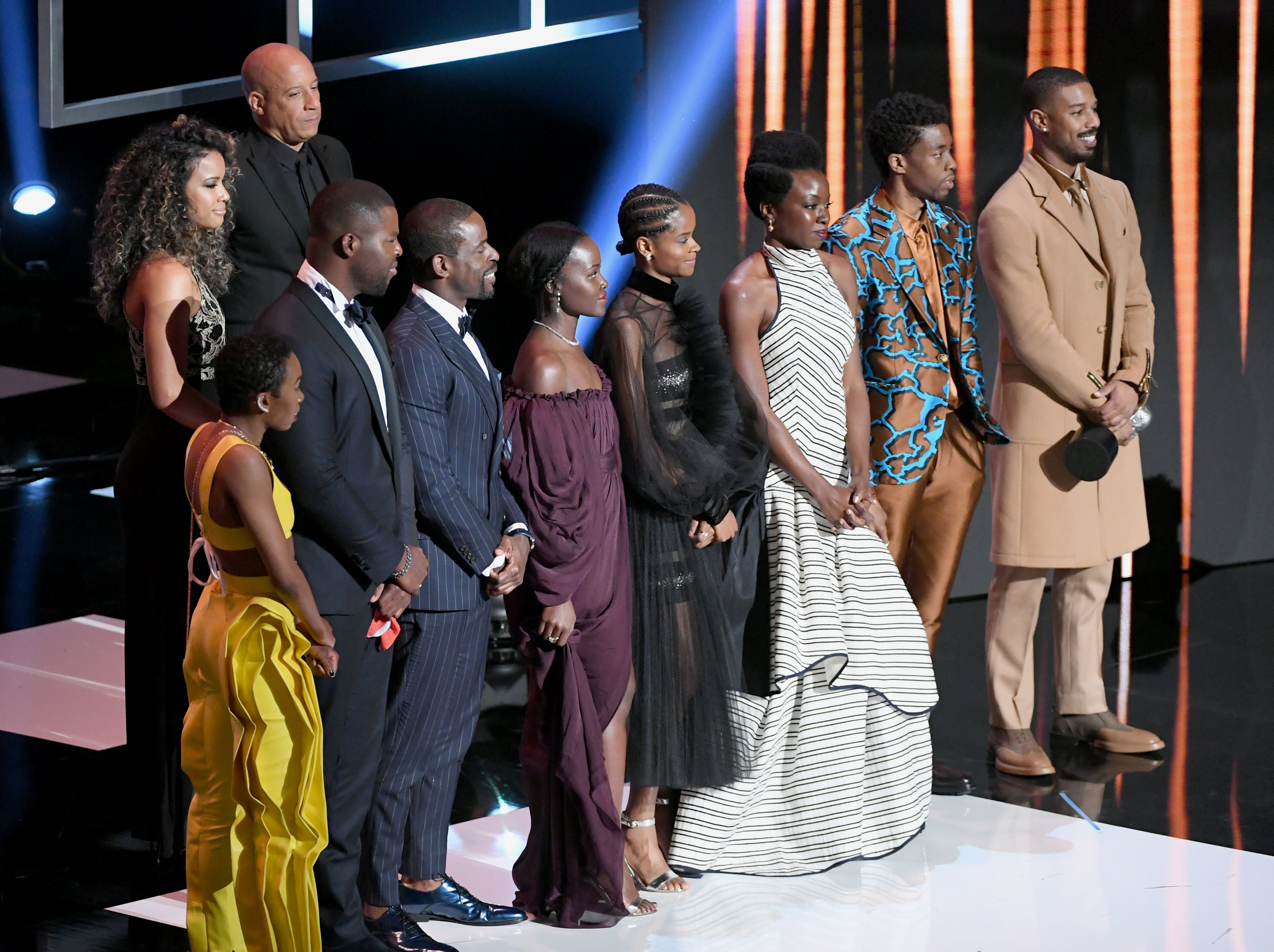 2019 NAACP Image Awards: Black Panther Star Michael B. Jordan in Burberry  - Tom + Lorenzo