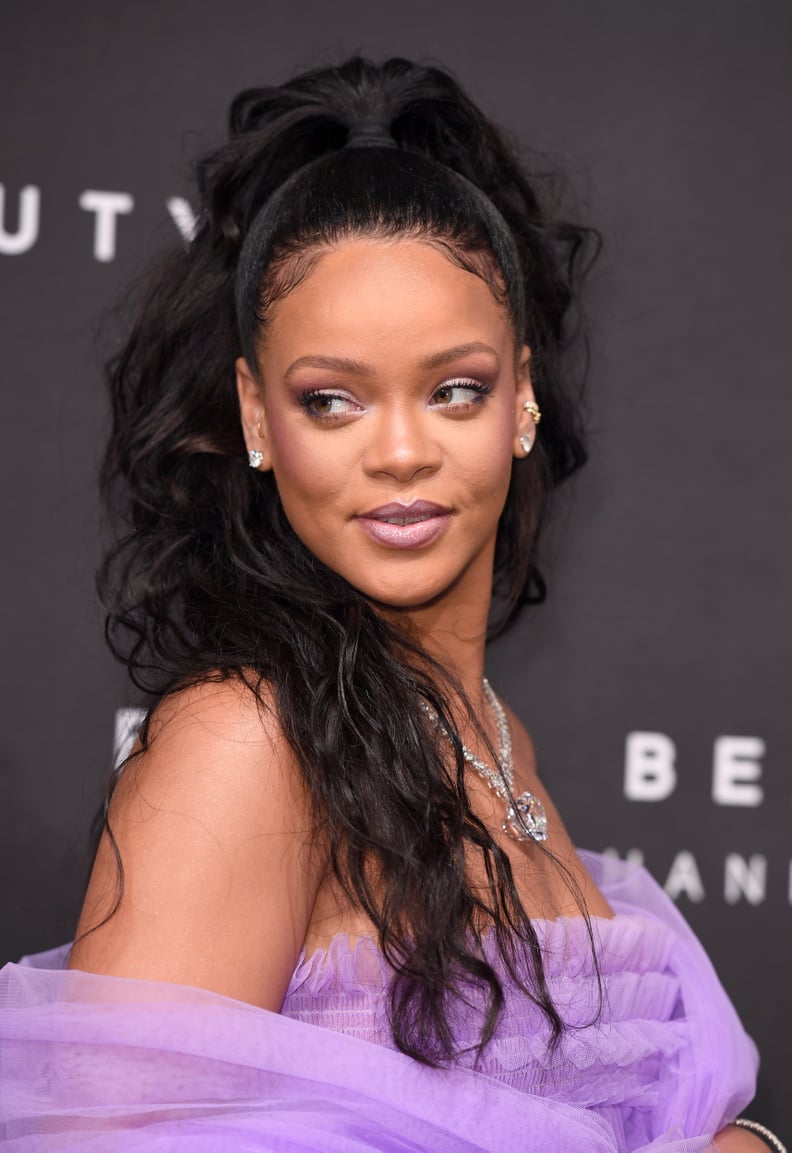 Rihanna Wearing Fenty Beauty Products