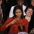 Michelle Obama Wore the Ultimate Power-Woman Dress For Her Final Speech as First Lady