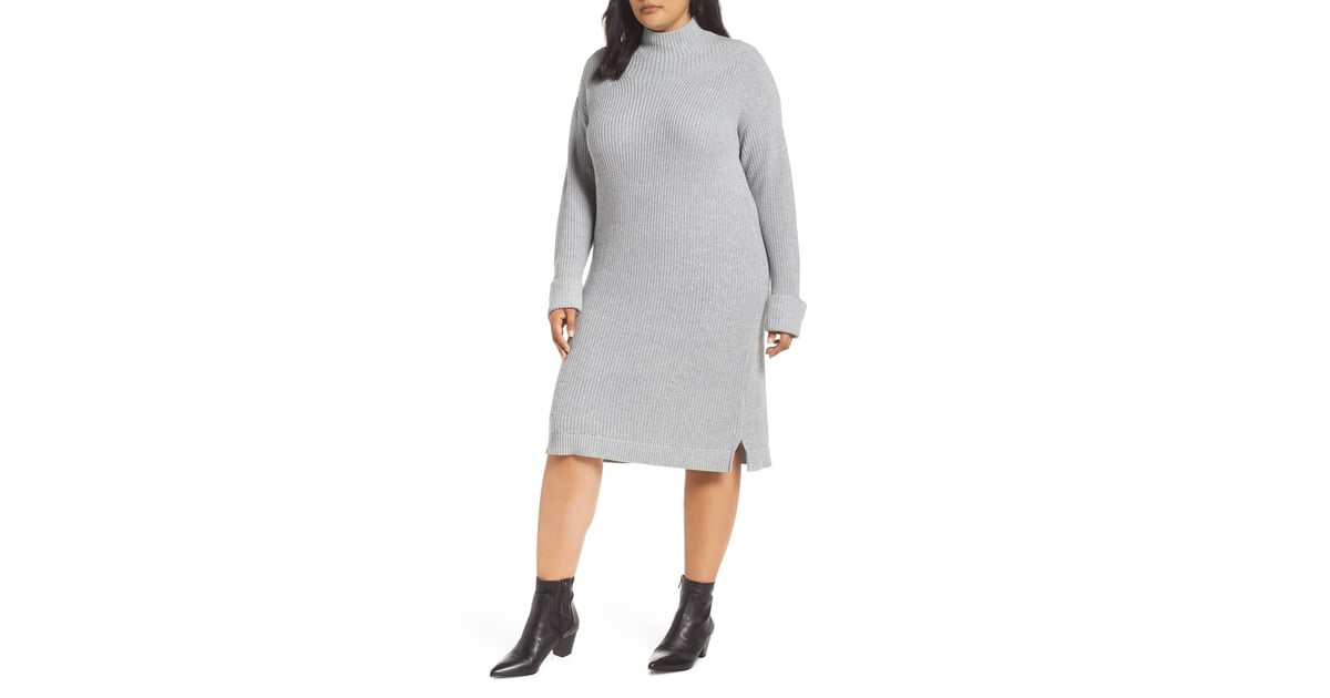 Caslon Ribbed Sweater Dress | There Are 