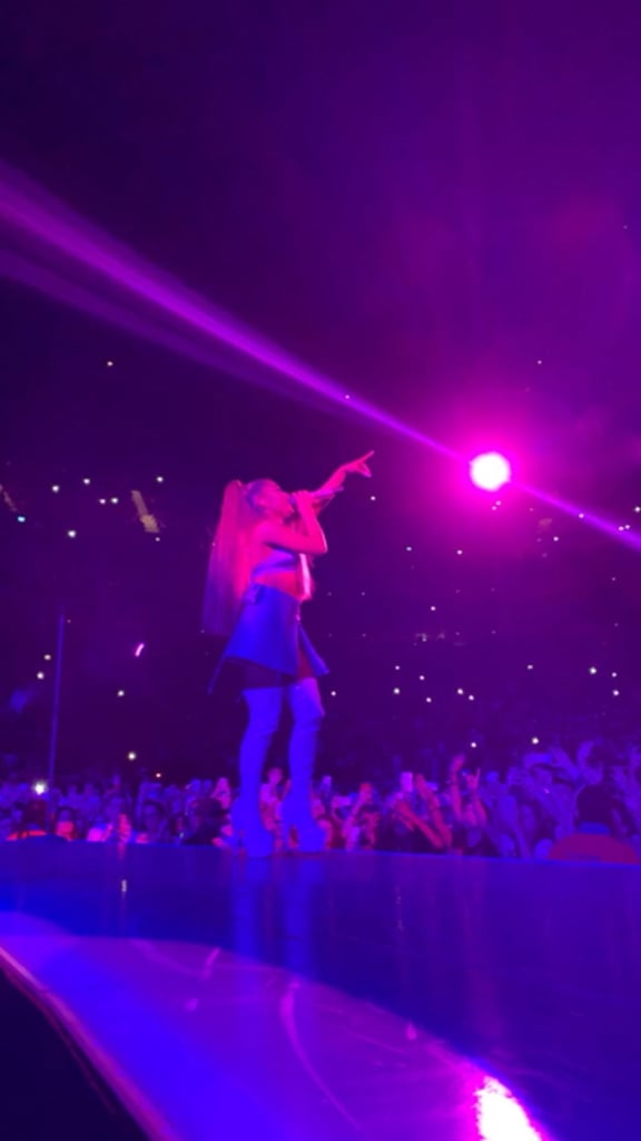 Demi Lovato's Birthday at Ariana Grande Concert 2019