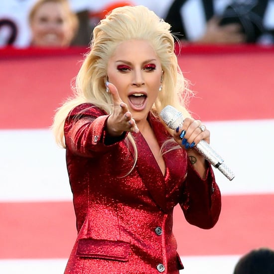 Lady Gaga Dancing at the Super Bowl 2016