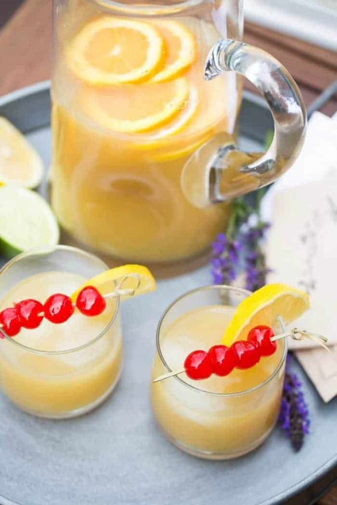 Whiskey Sour Party Punch