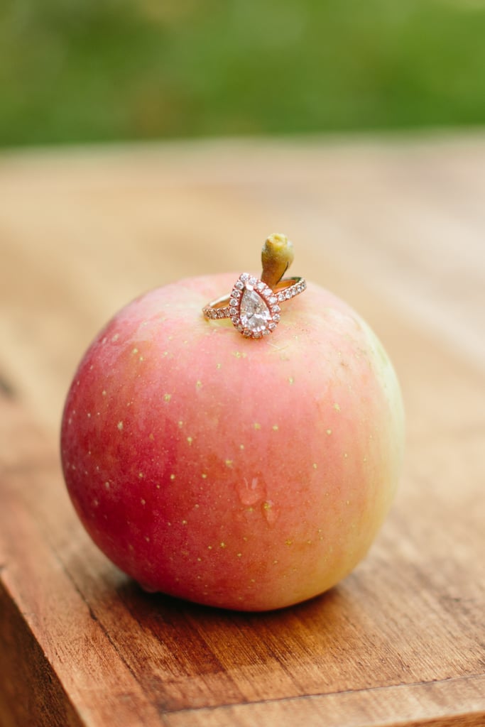 Apple Orchard Engagement Shoot