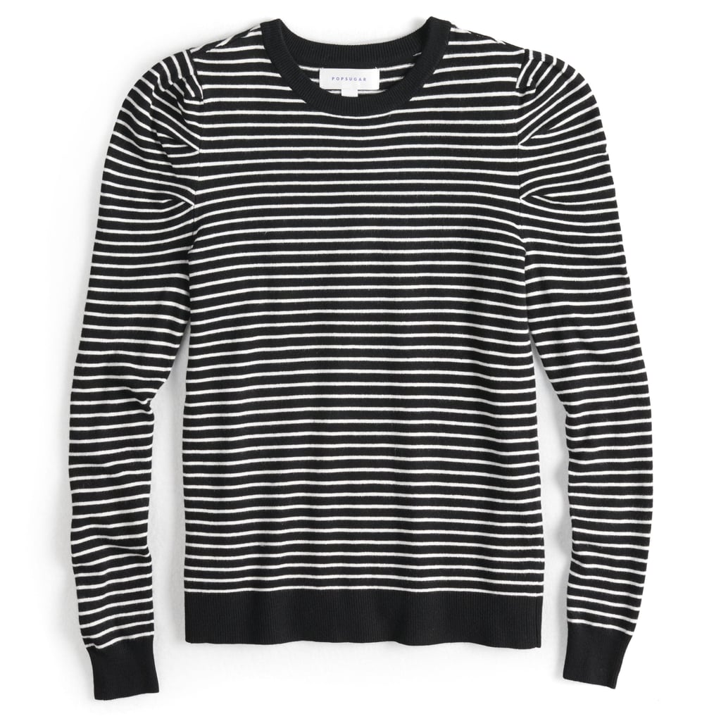 Striped PuffSleeve Sweater POPSUGAR at Kohl's Collection 2018