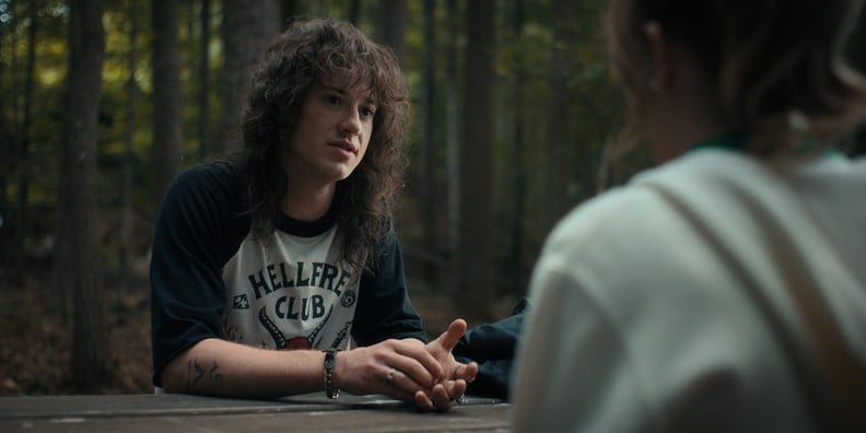 STRANGER THINGS, Joseph Quinn, 'Chapter One: The Hellfire Club', (Season 4, ep. 401, aired May 27, 2022). photo: Netflix / Courtesy Everett Collection
